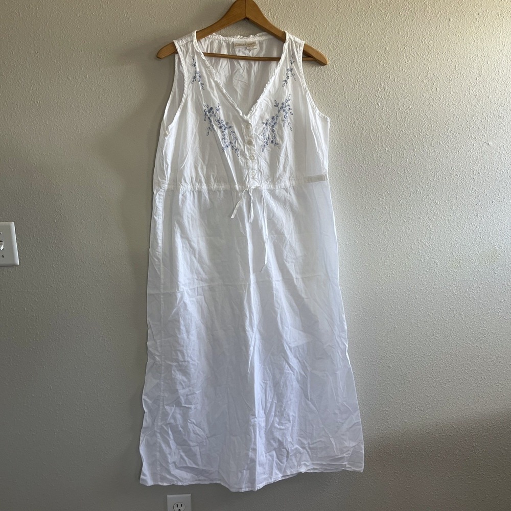 Vintage Gillian O'Malley Cotton Night Gown Womens XL Women